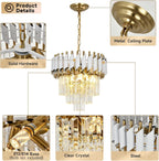 Modern Crystal Chandelier φ Pendant Light Contemporary