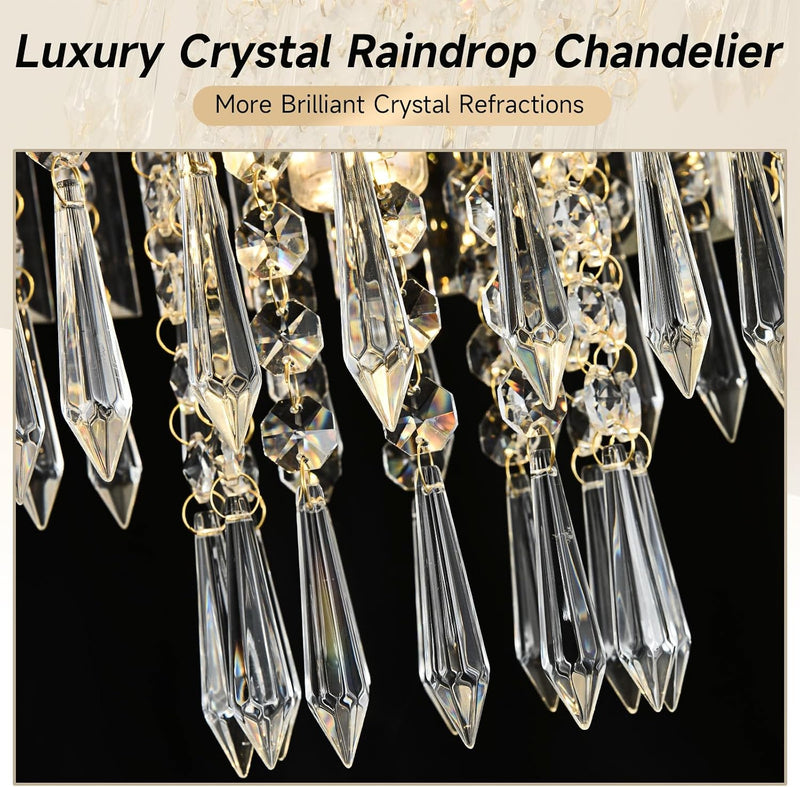 Modern Crystal Chandelier φ Pendant Light Contemporary