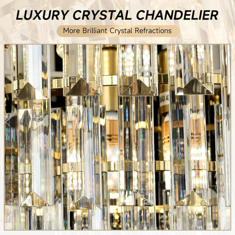 Modern Crystal Chandelier φ Pendant Light Contemporary