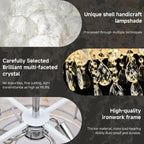 Modern Crystal Chandelier φ Pendant Light Contemporary