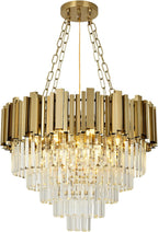 Modern Crystal Chandelier Pendant Light Fixtures Small Lighting