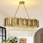 Modern Crystal Chandelier Pendant Light Fixtures Small Lighting