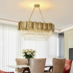 Modern Crystal Chandelier Pendant Light Fixtures Small Lighting