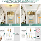 Modern Crystal Chandelier Pendant Light Fixtures Small Lighting