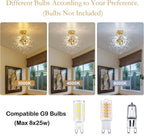 Modern Crystal Chandeliers Ceiling Light Firework Lights K9