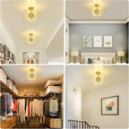 Modern Crystal Chandeliers Ceiling Light Firework Lights K9