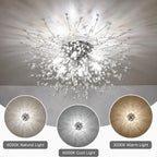 Modern Crystal Chandeliers Ceiling Light Fireworks Chandelider