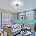 Modern Crystal Chandeliers Ceiling Light Fireworks Chandelider