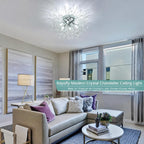 Modern Crystal Chandeliers Ceiling Light Fireworks Chandelider