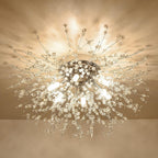 Modern Crystal Chandeliers Ceiling Light Fireworks Chandelider
