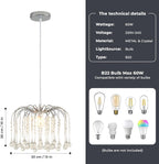Modern Crystal Chandeliers Ceiling Light Lights Living Room