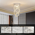 Modern Crystal Chandeliers Ceiling Light Lights Living Room