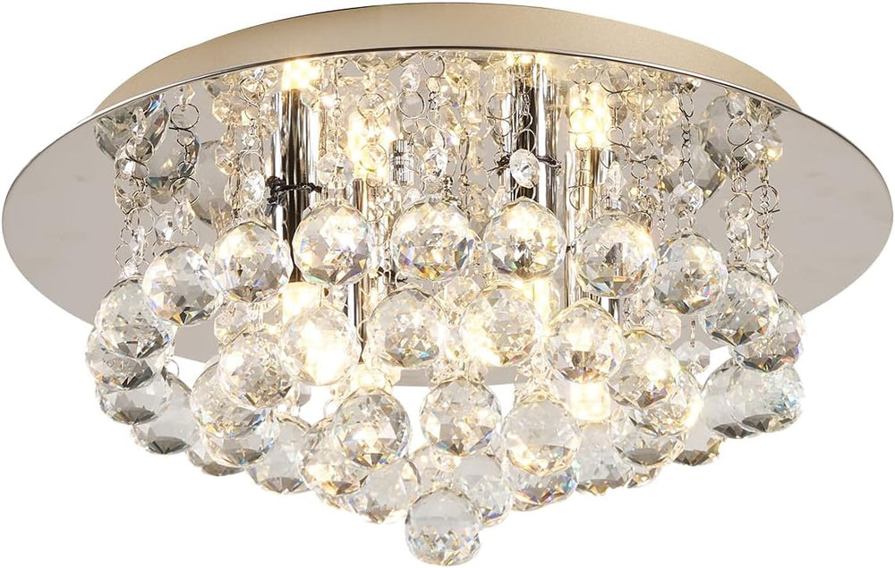 Modern Crystal Chandeliers Ceiling Light Lights Living Room