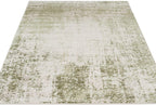 Modern Distressed Abstract Living Room Area Rug Neutral