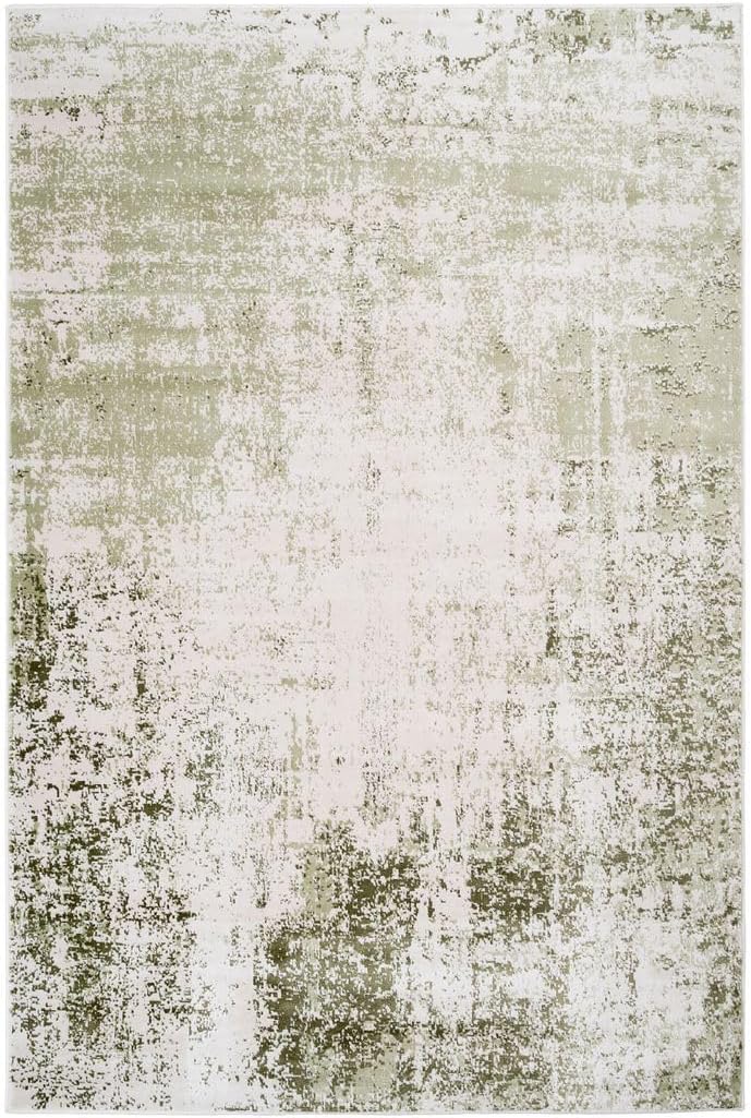 Modern Distressed Abstract Living Room Area Rug Neutral