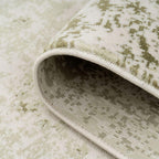 Modern Distressed Abstract Living Room Area Rug Neutral