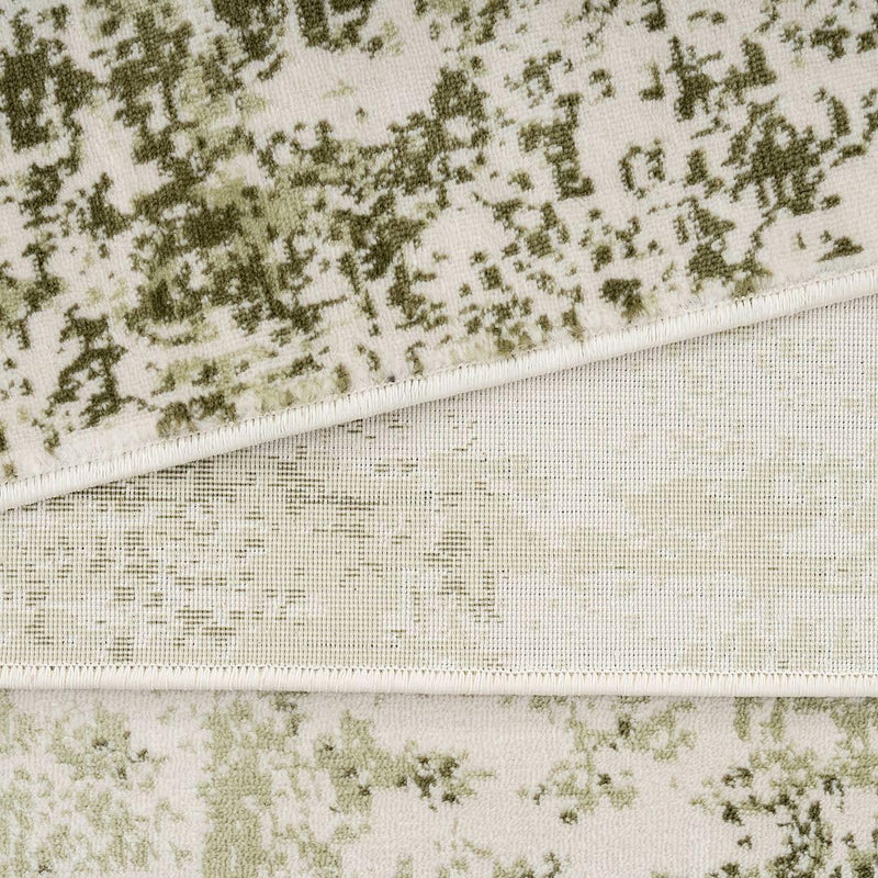 Modern Distressed Abstract Living Room Area Rug Neutral
