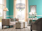 Modern Elegant Crystal Pendant Drum Chandelier 4 Light