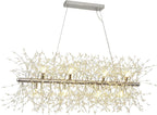 Modern Firework Chandeliers Dandelion Pendant Light Chrome 8