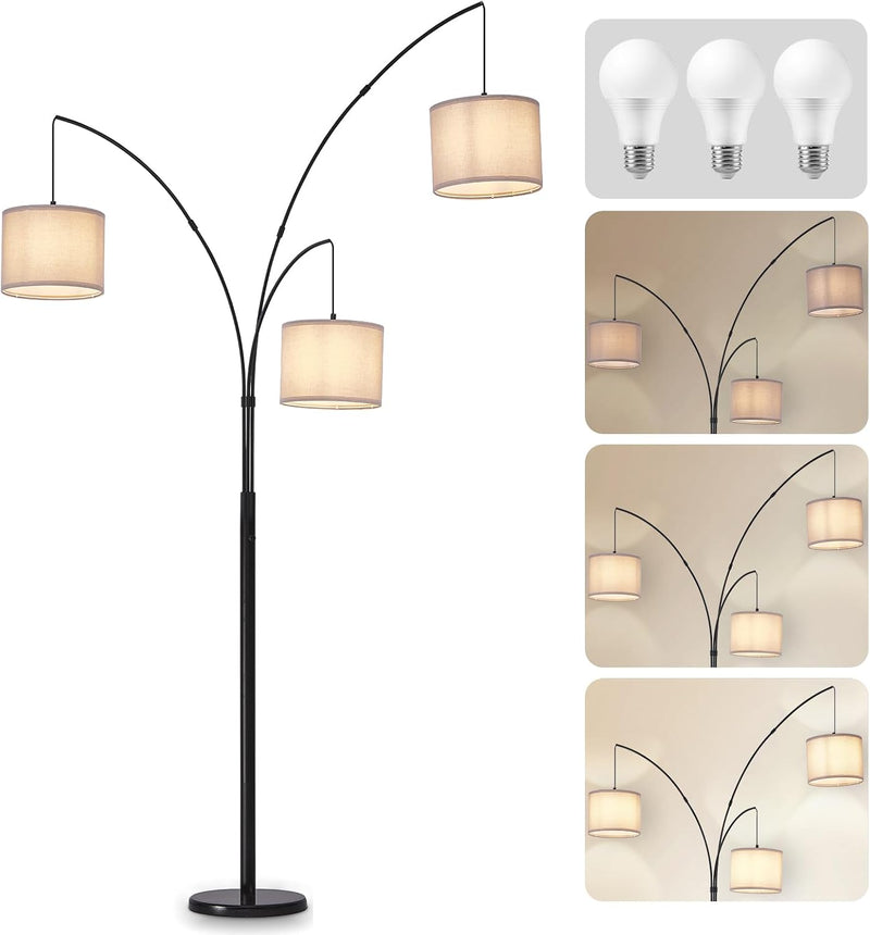 Modern Floor Lamp for Room: 3- Tree Lamps