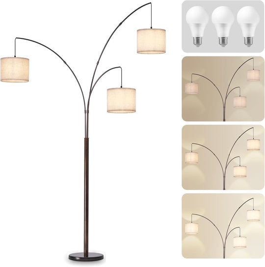 Modern Floor Lamp for Room: 3- Tree Lamps