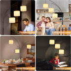 Modern Floor Lamp for Room: 3- Tree Lamps