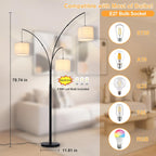 Modern Floor Lamp for Room: 3- Tree Lamps