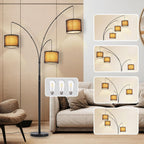 Modern Floor Lamp for Room: 3- Tree Lamps
