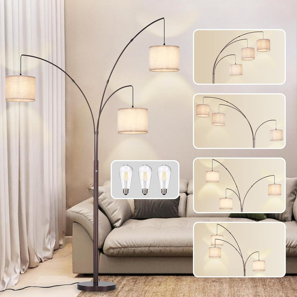 Modern Floor Lamp for Room: 3- Tree Lamps
