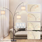 Modern Floor Lamp for Room: 3- Tree Lamps