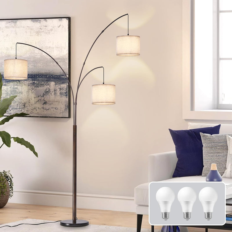 Modern Floor Lamp for Room: 3- Tree Lamps