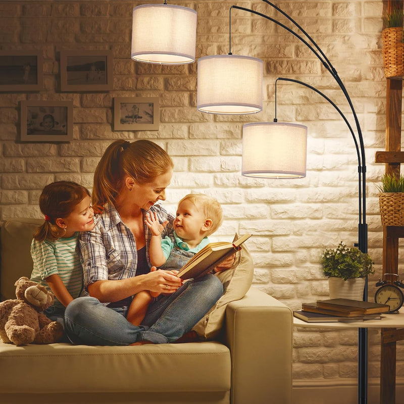 Modern Floor Lamp for Room: 3- Tree Lamps