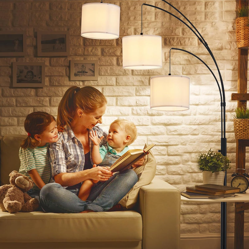 Modern Floor Lamp for Room: 3- Tree Lamps