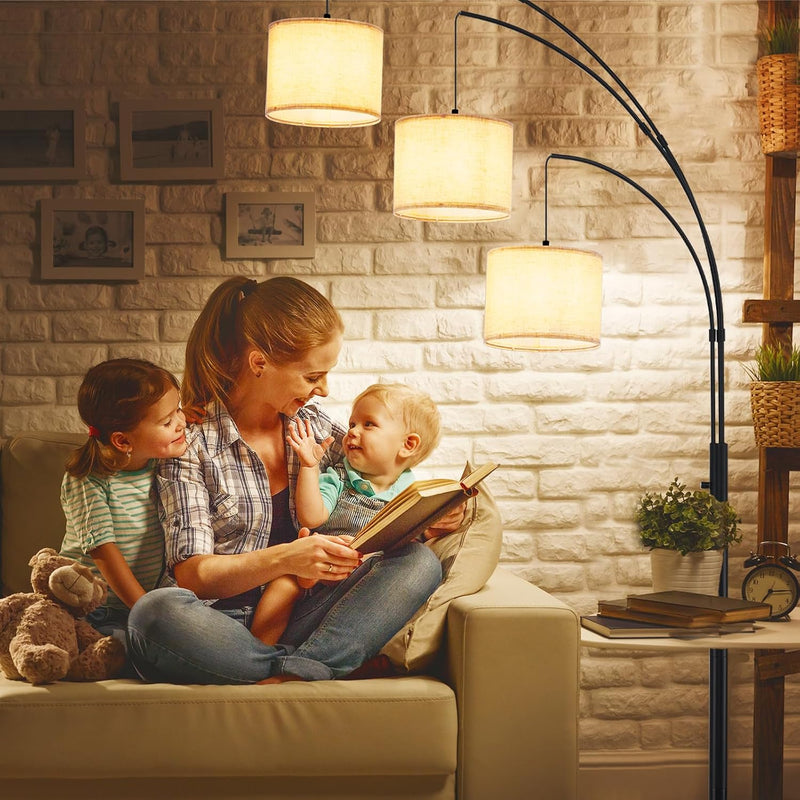 Modern Floor Lamp for Room: 3- Tree Lamps