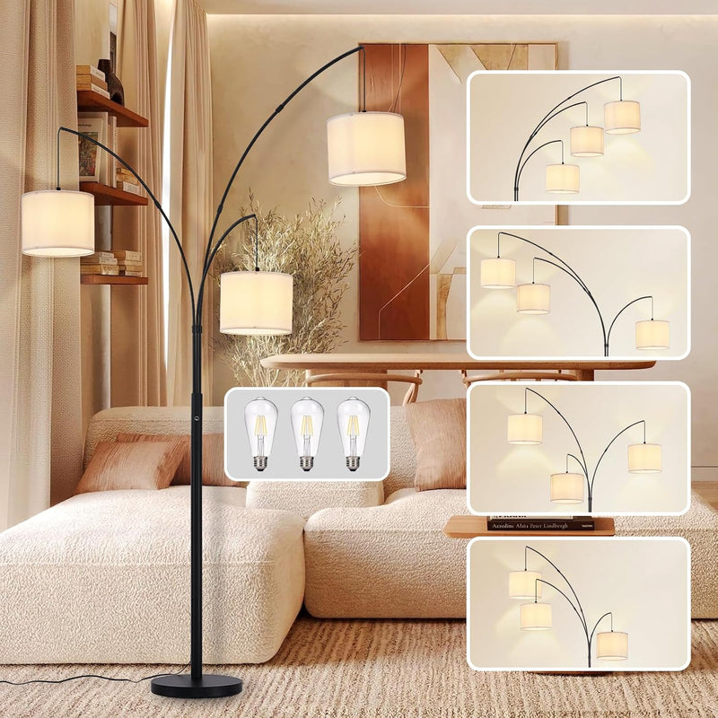 Modern Floor Lamp for Room: 3- Tree Lamps