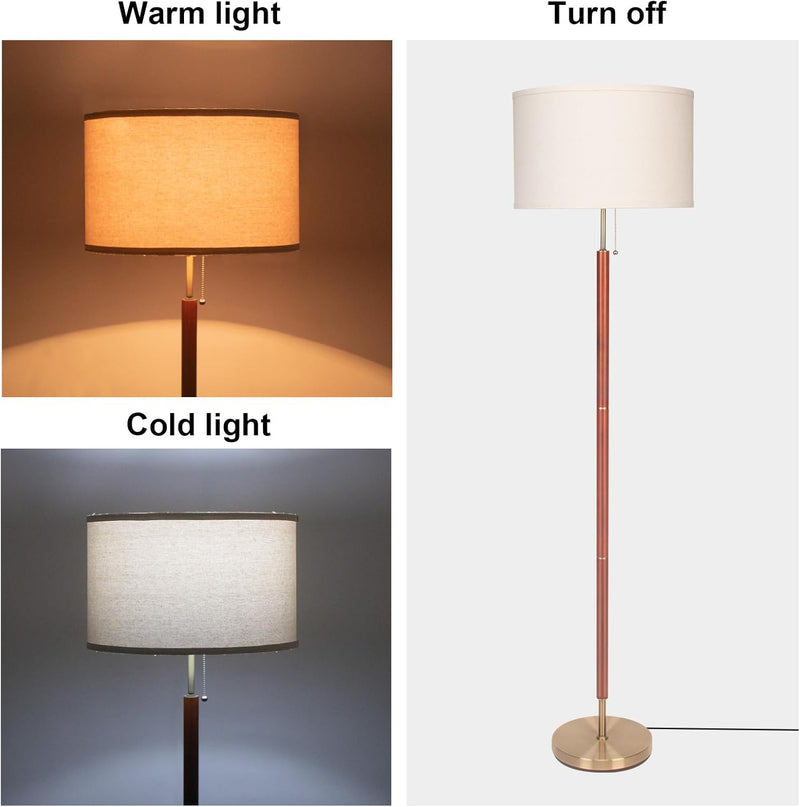 Modern Floor Lamp Mid Century Living Room 64"