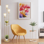 Modern Floor Lamp with Shelves 3-Lights Lamps