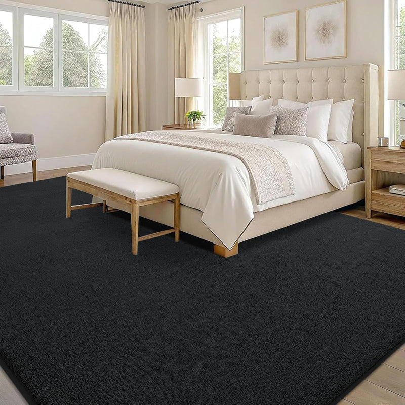 Modern Fluffy Large Rugs Living Room