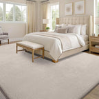Modern Fluffy Large Rugs Living Room