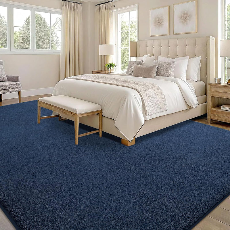 Modern Fluffy Large Rugs Living Room