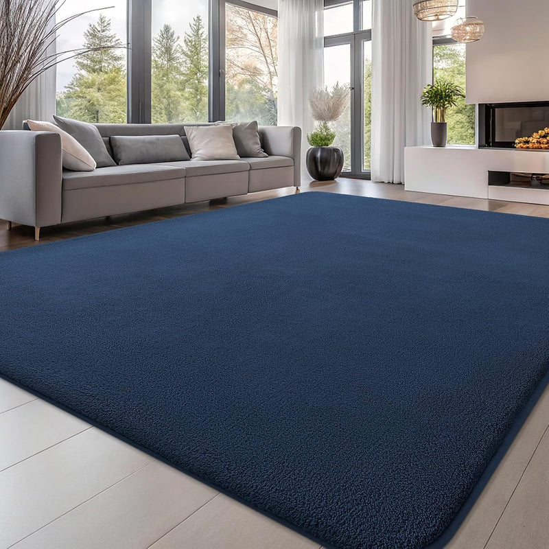 Modern Fluffy Large Rugs Living Room