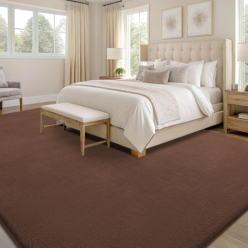 Modern Fluffy Large Rugs Living Room