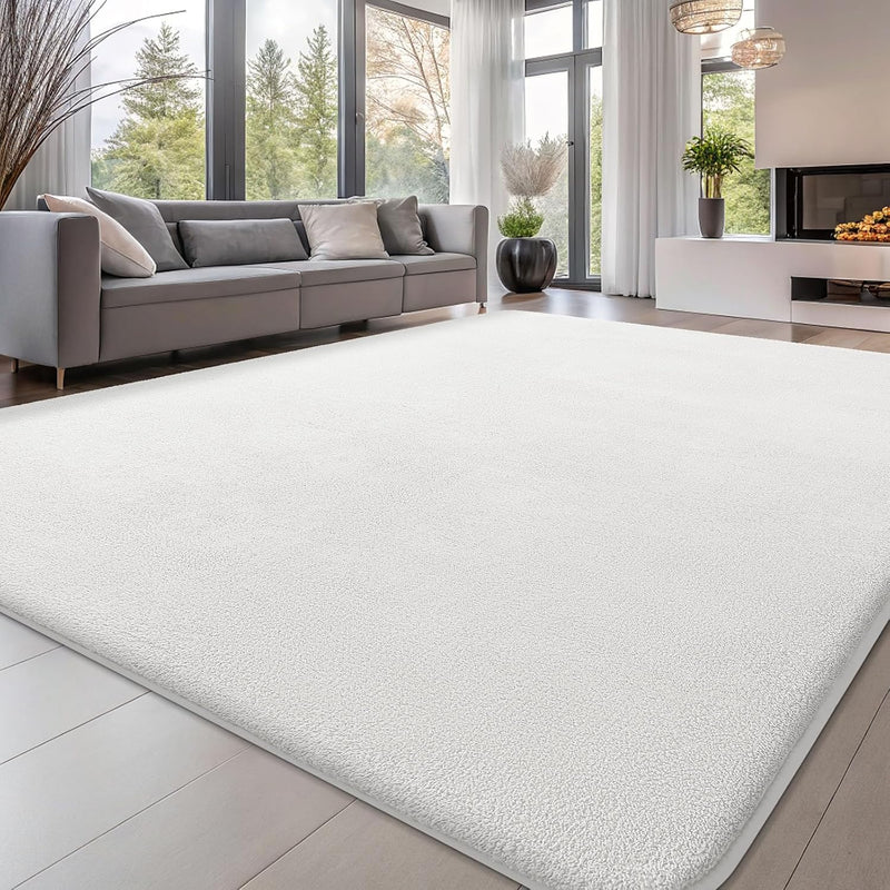 Modern Fluffy Large Rugs Living Room