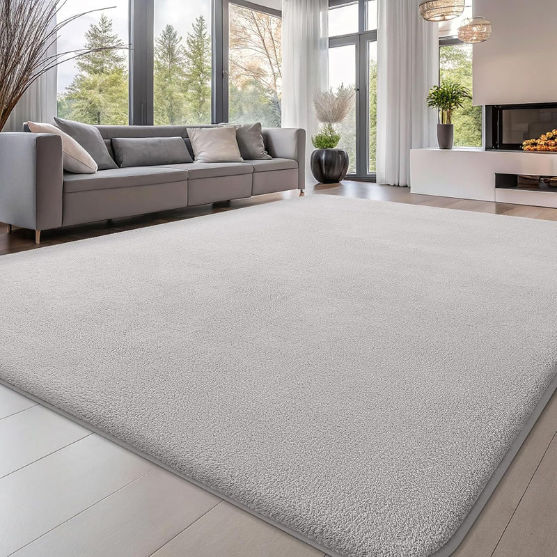 Modern Fluffy Large Rugs Living Room