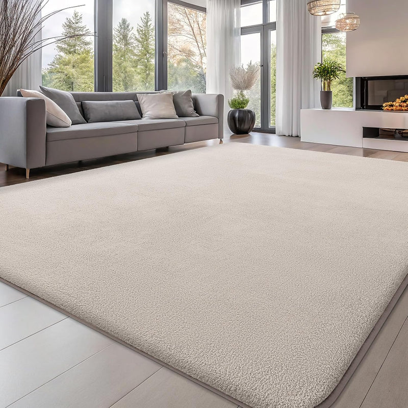 Modern Fluffy Large Rugs Living Room