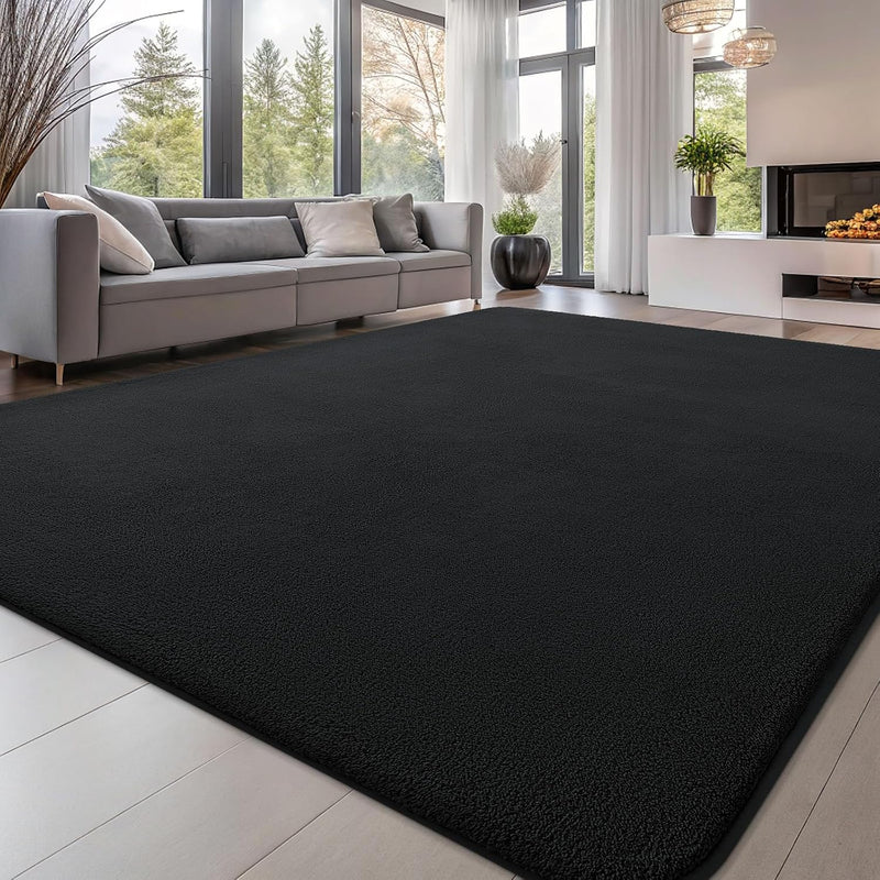 Modern Fluffy Large Rugs Living Room