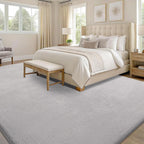 Modern Fluffy Large Rugs Living Room