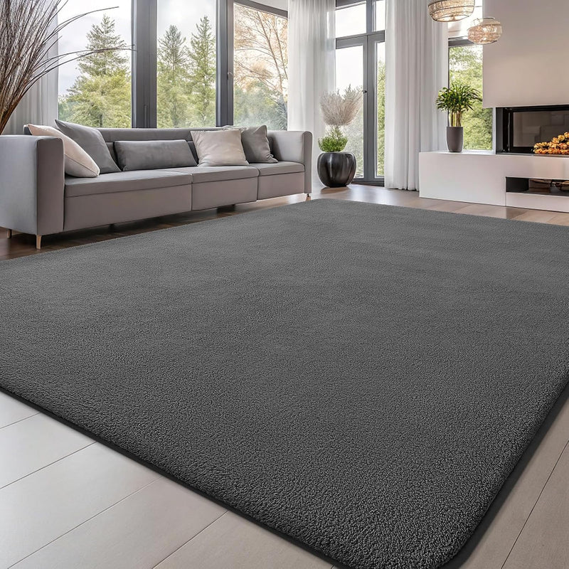 Modern Fluffy Large Rugs Living Room