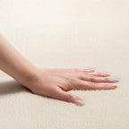 Modern Fluffy Short-Pile Carpet Anti-Slip Backing Washable Up