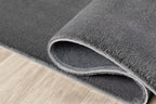 Modern Fluffy Short-Pile Carpet Anti-Slip Backing Washable Up